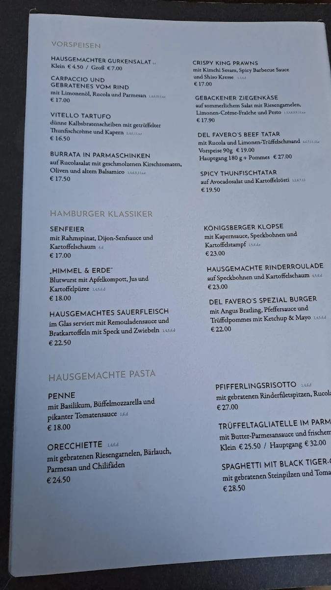 Speisekarte photo 1