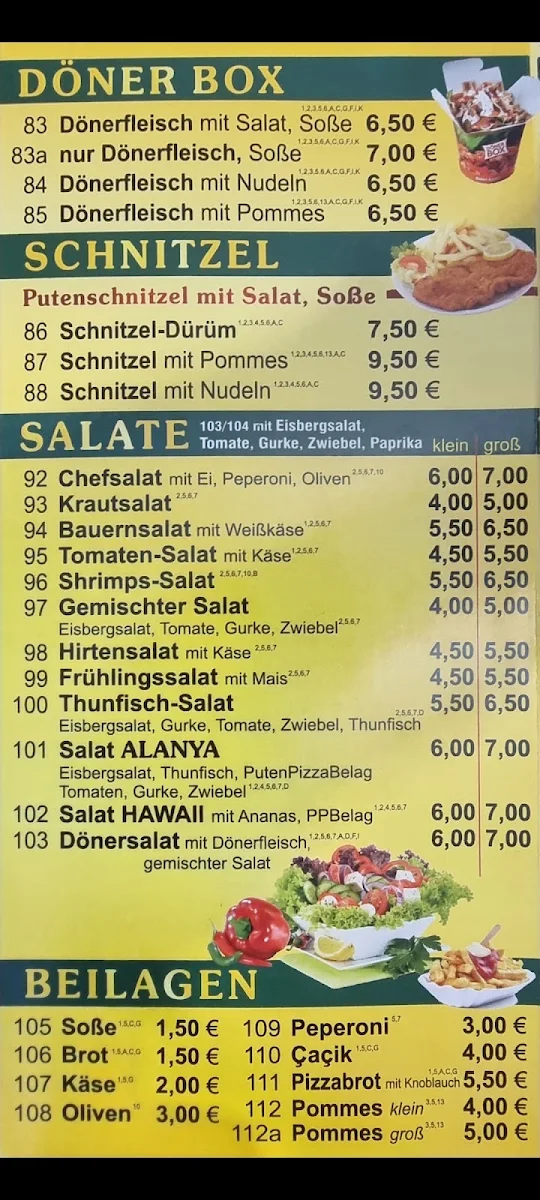 Speisekarte photo 4