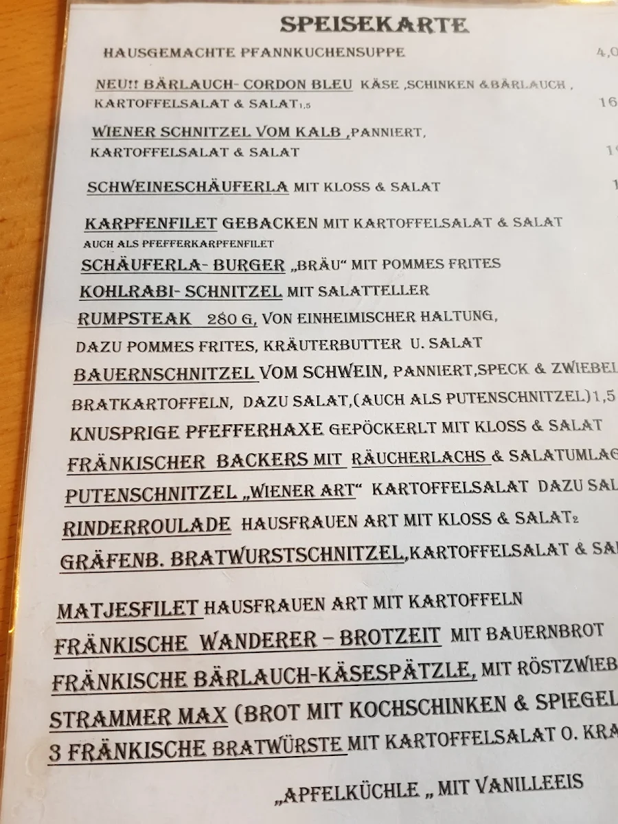 Speisekarte photo 3