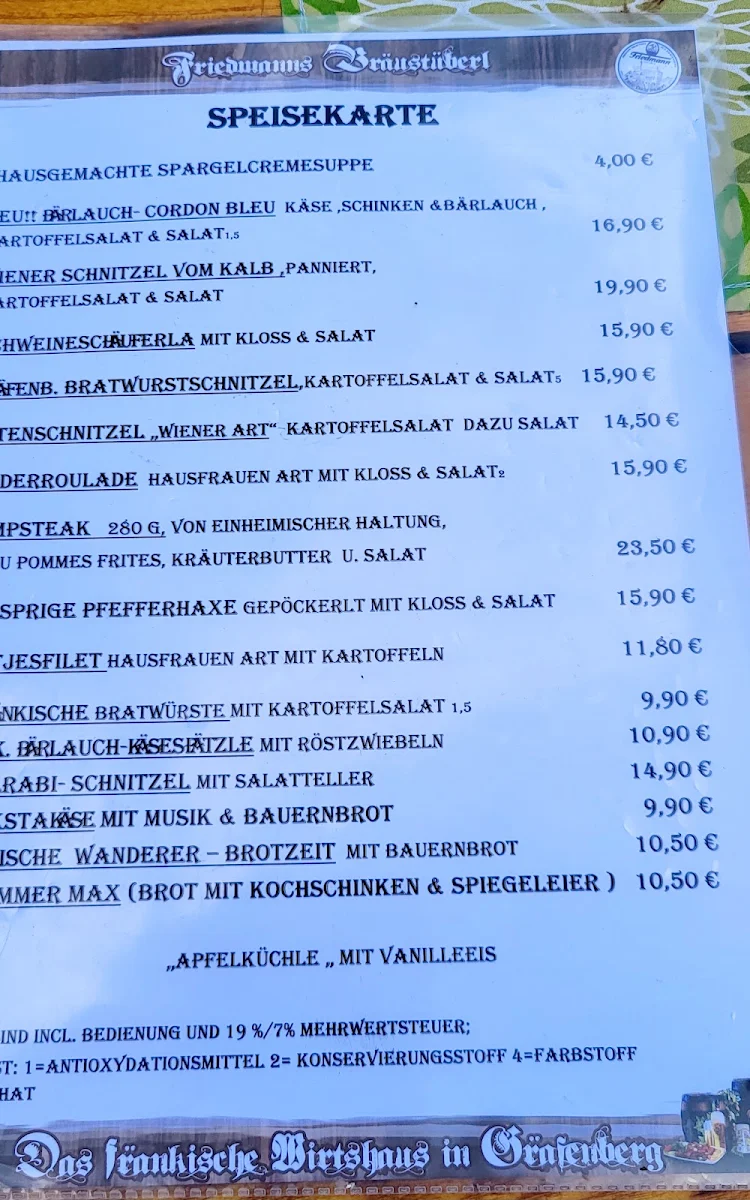 Speisekarte photo 4