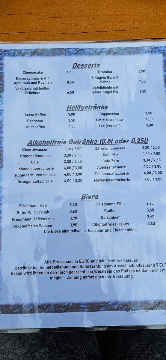 Speisekarte photo 5