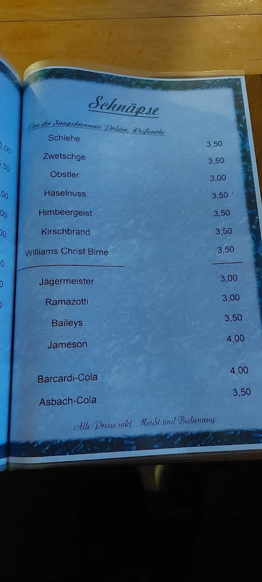 Speisekarte photo 9