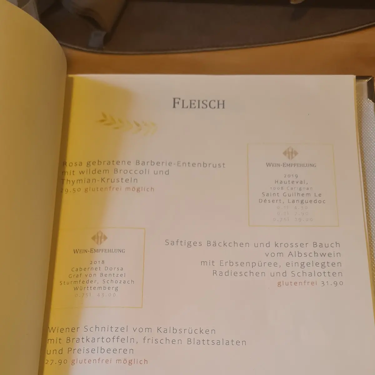 Speisekarte photo 5