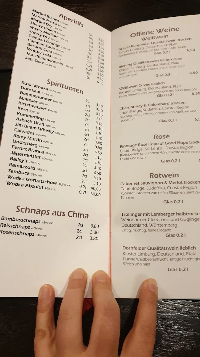 Speisekarte photo 5