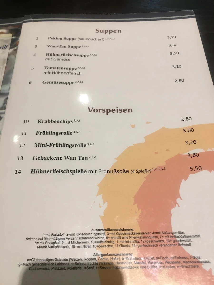 Speisekarte photo 9