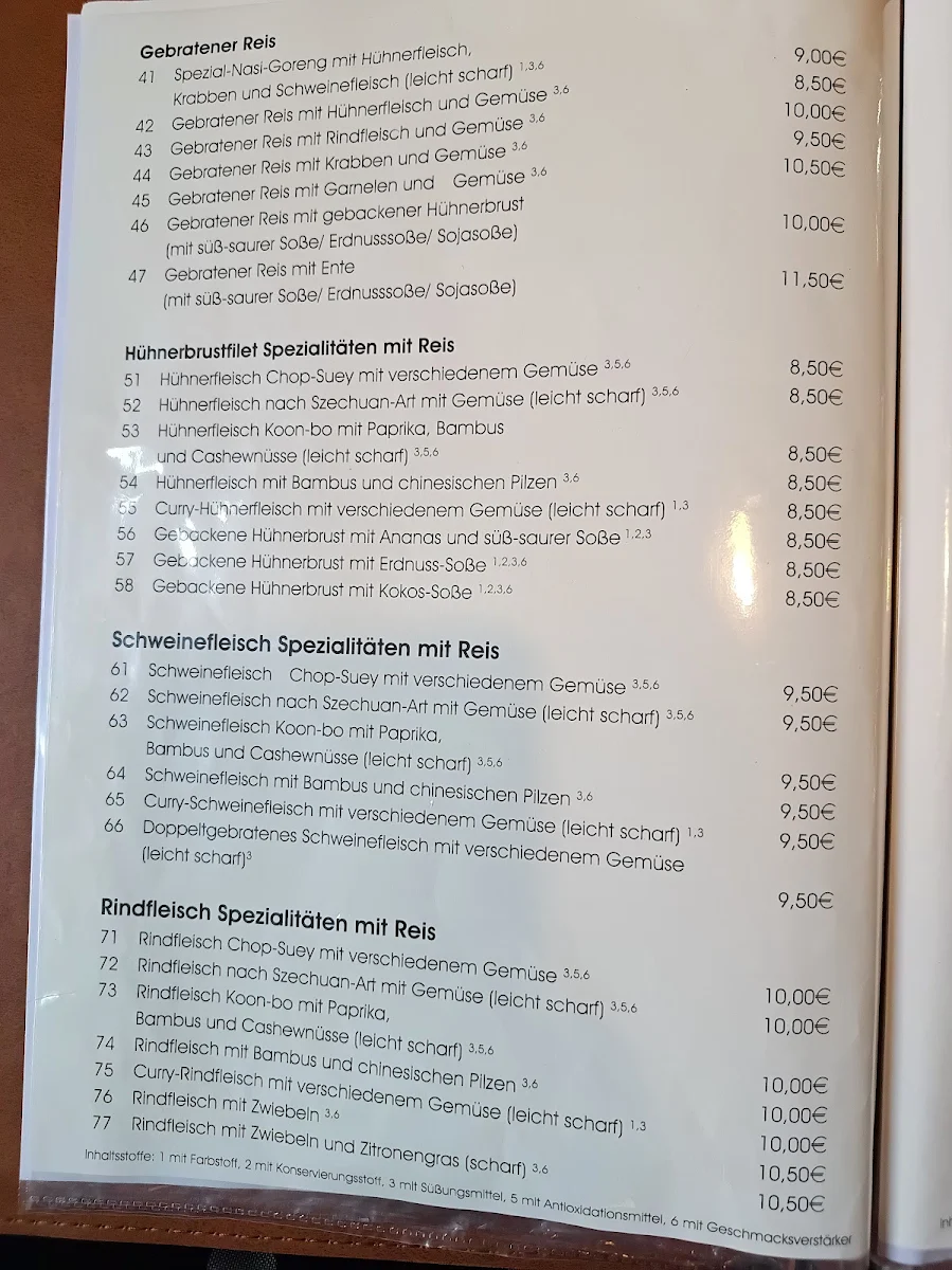 Speisekarte photo 1