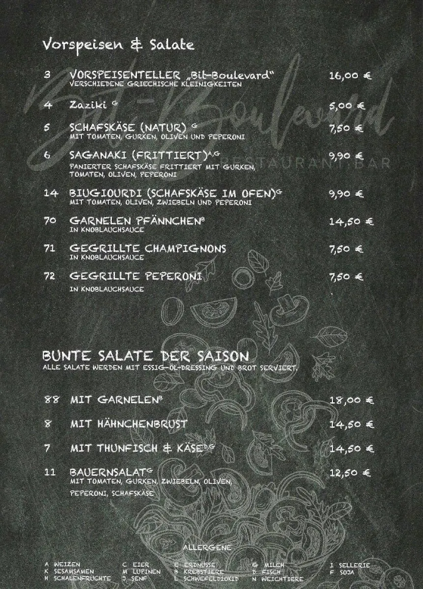 Speisekarte photo 2