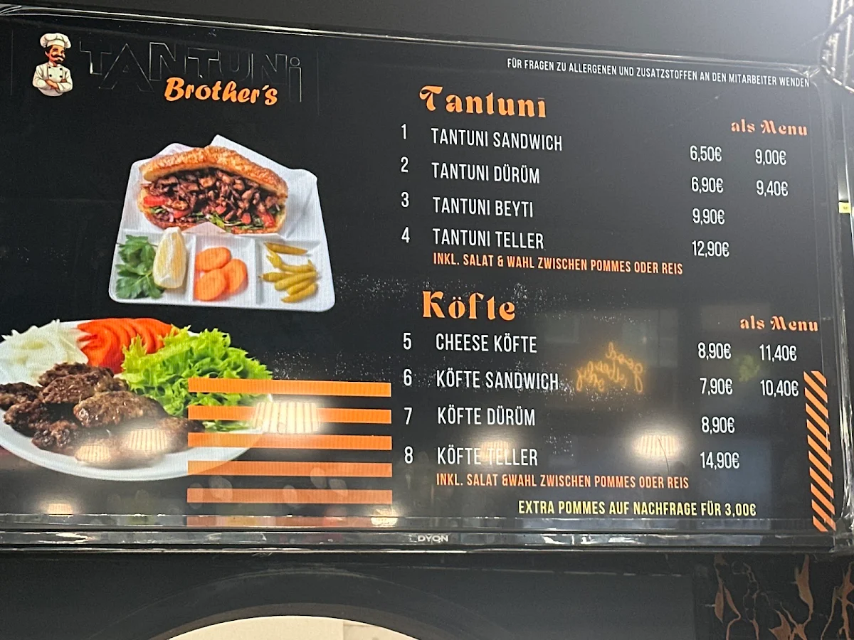 Speisekarte photo 1