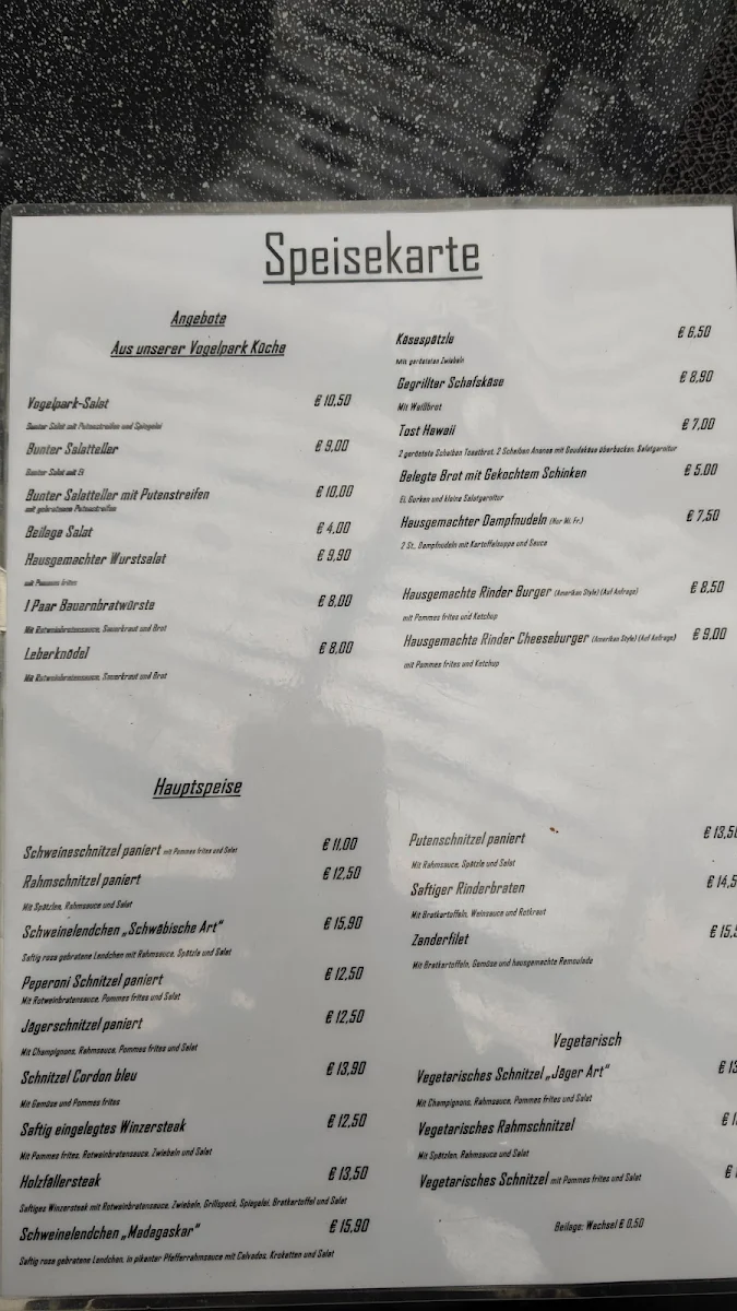 Speisekarte photo 3