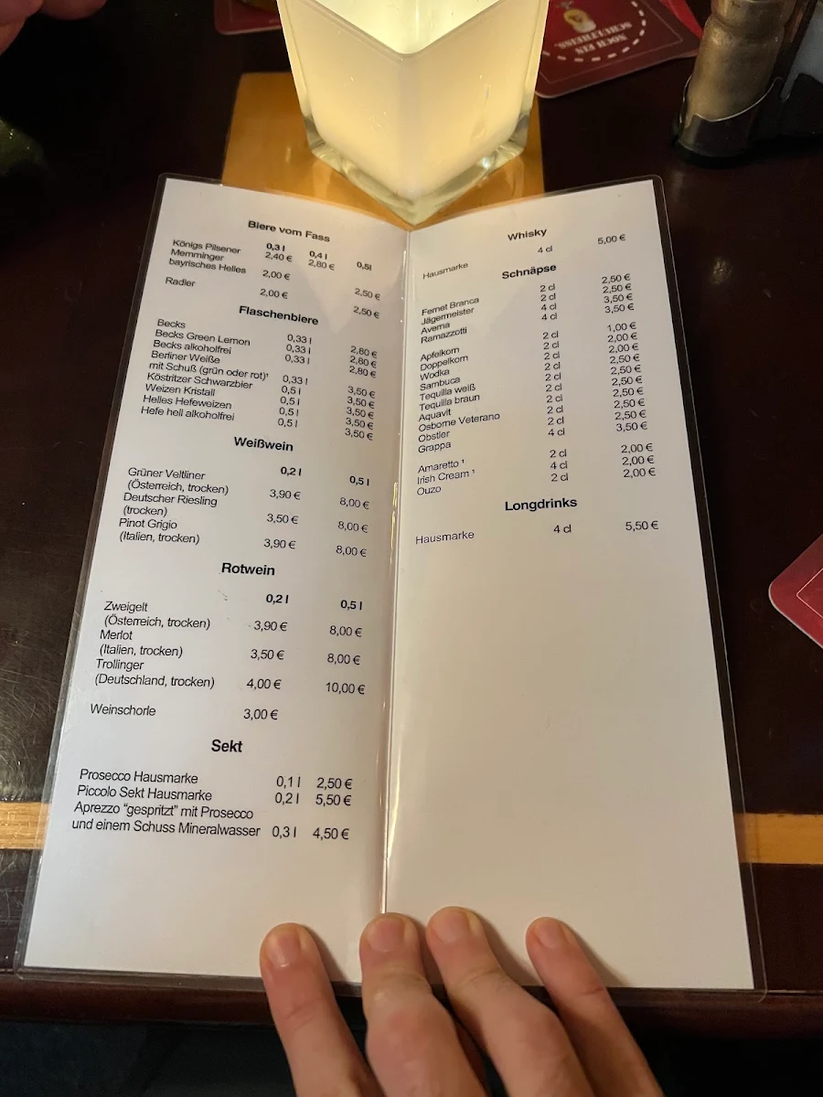 Speisekarte photo 1