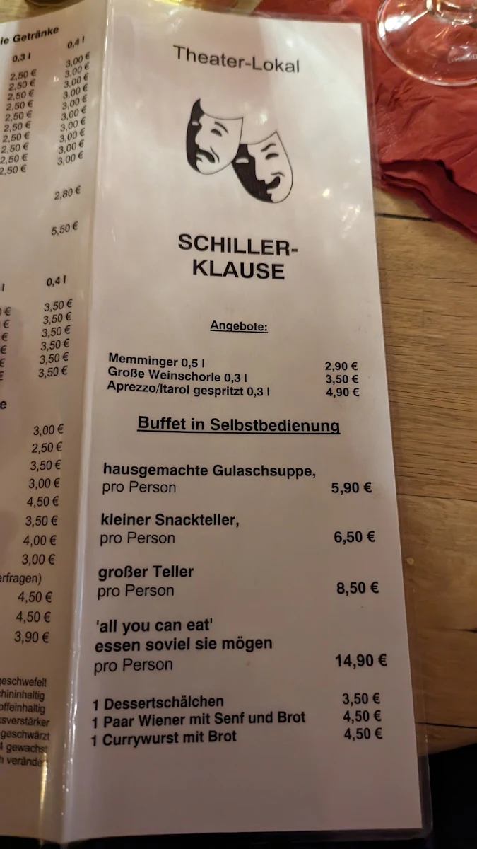 Speisekarte photo 3