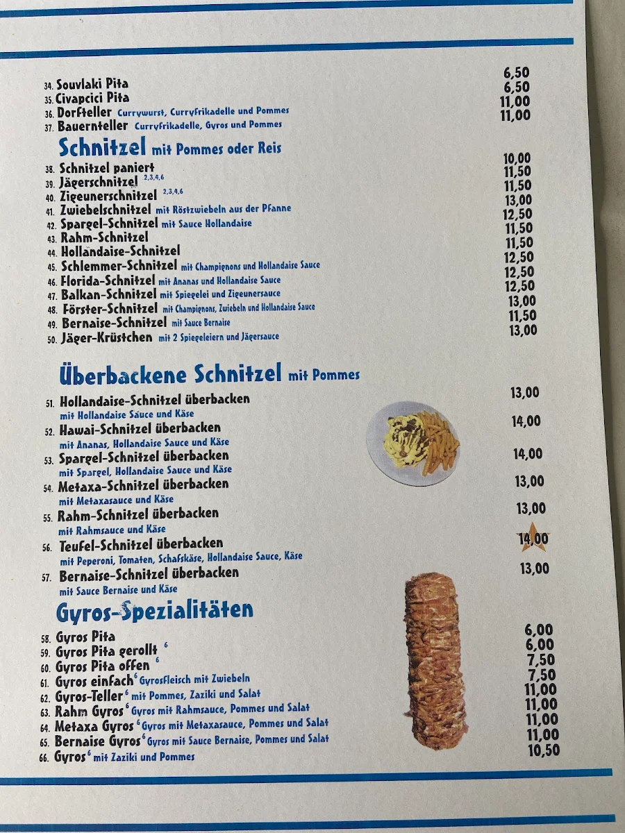 Speisekarte photo 4