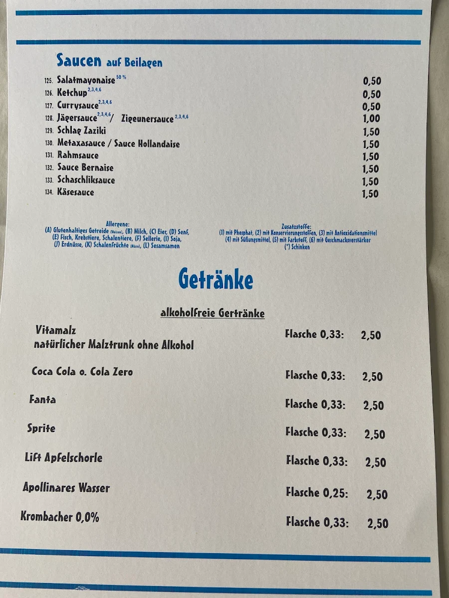 Speisekarte photo 5