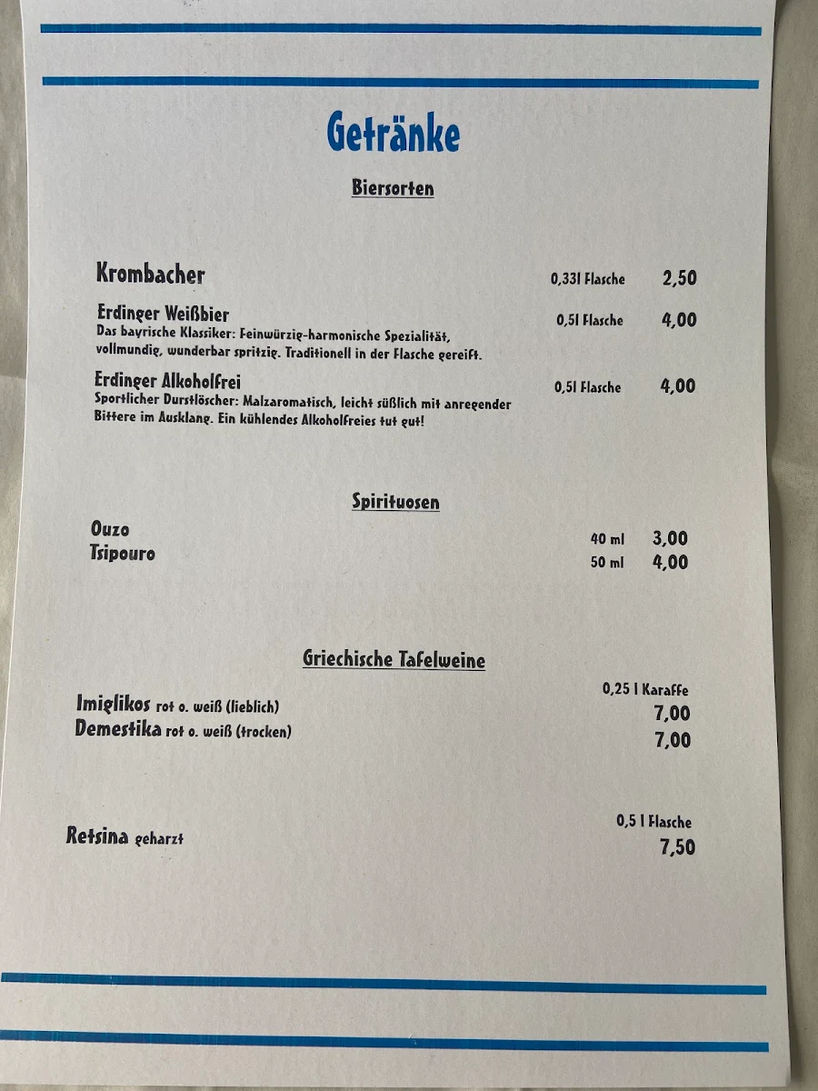 Speisekarte photo 7