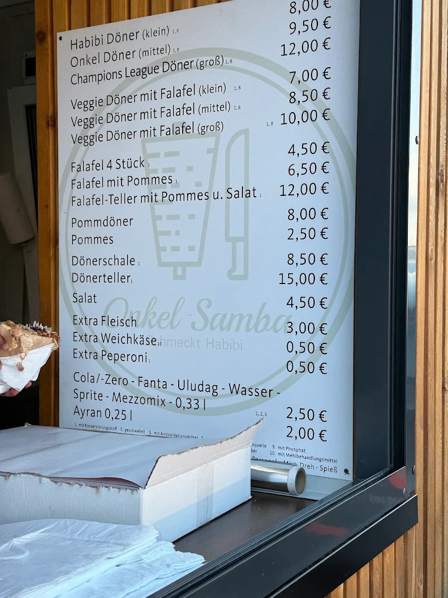 Speisekarte photo 1