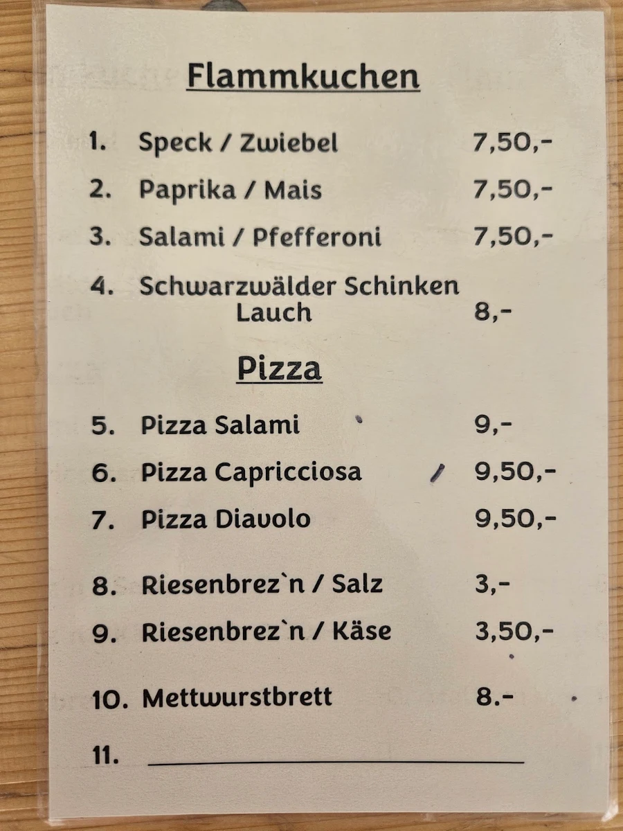 Speisekarte photo 2
