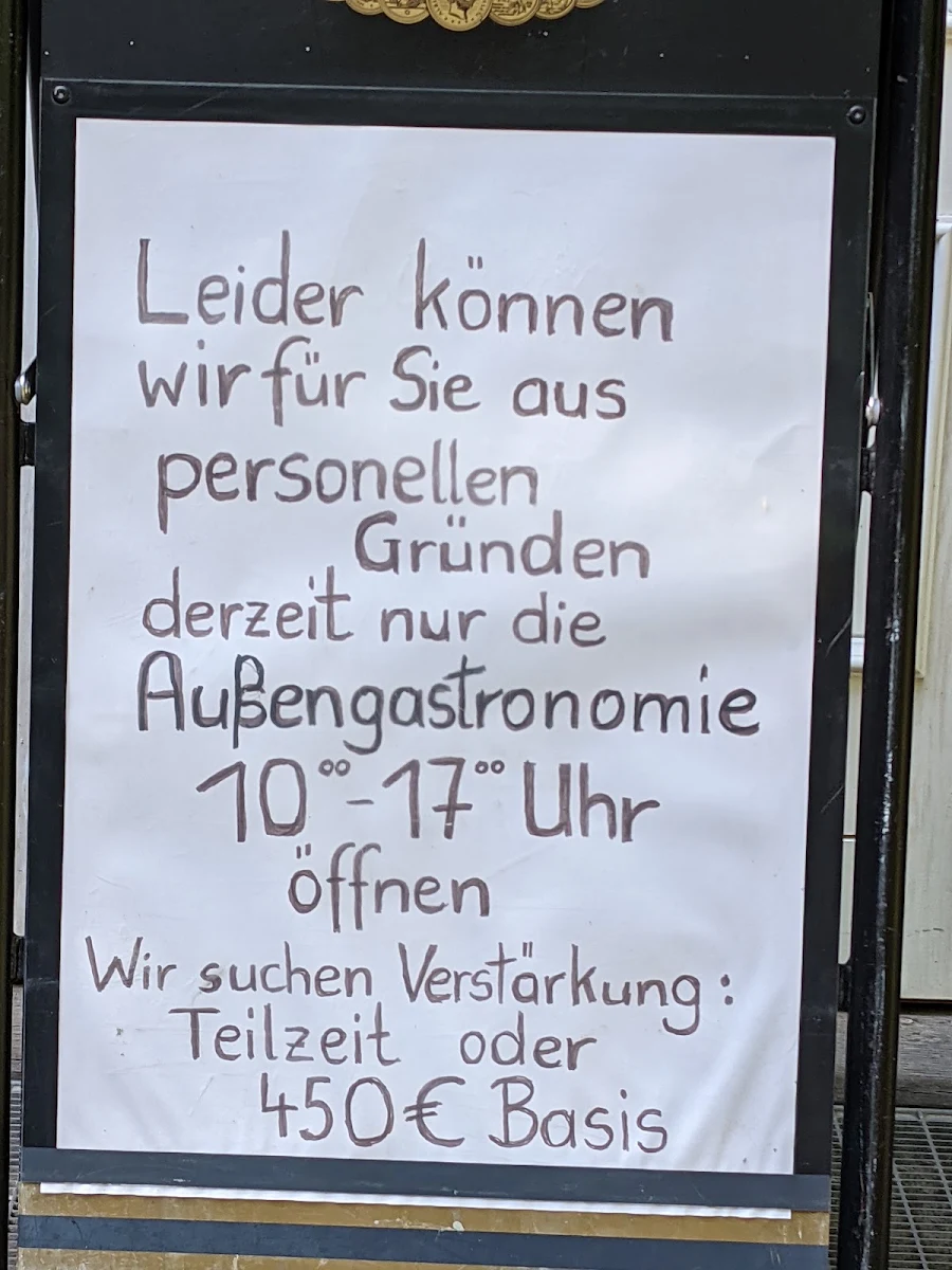 Speisekarte, Gasthaus Waldidylle