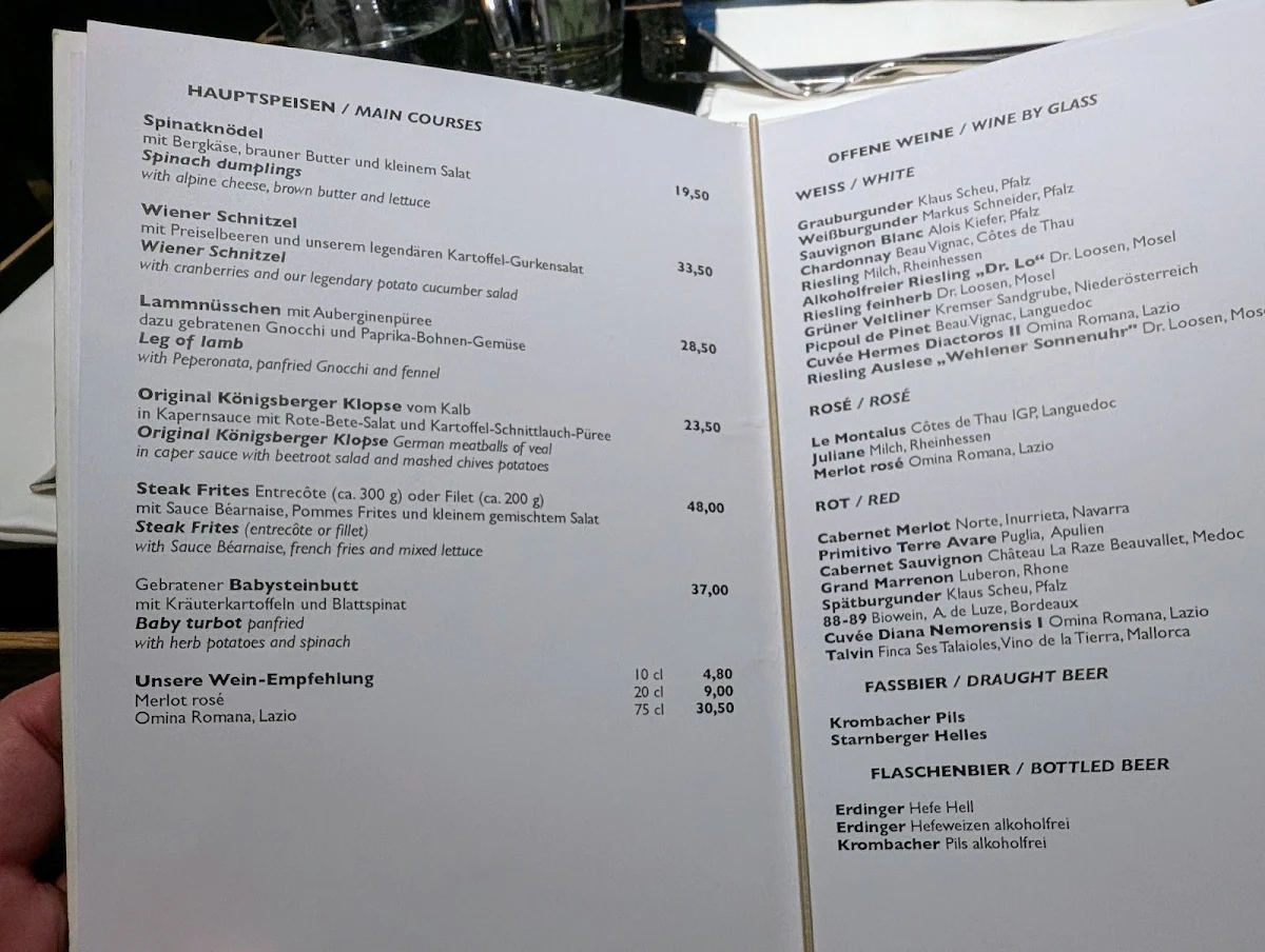 Speisekarte photo 2