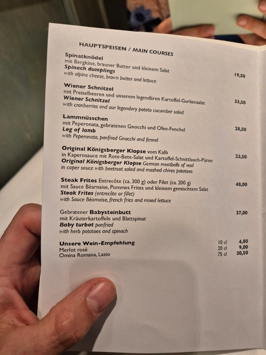 Speisekarte photo 3