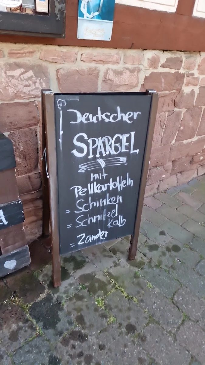 Speisekarte, Hasenpfeffer und Windbeutel