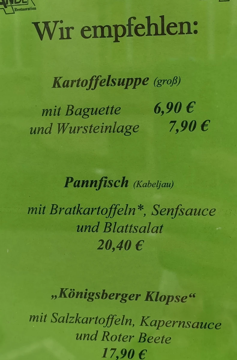 Speisekarte photo 2