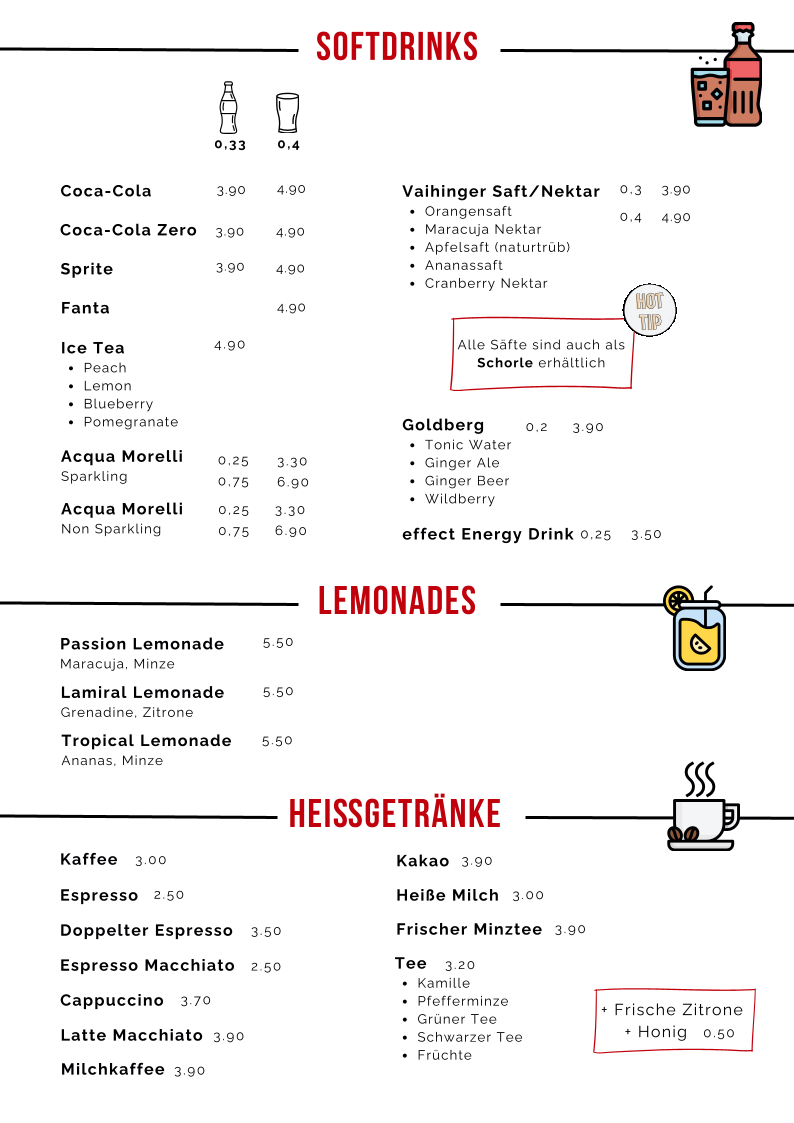 Speisekarte photo 9