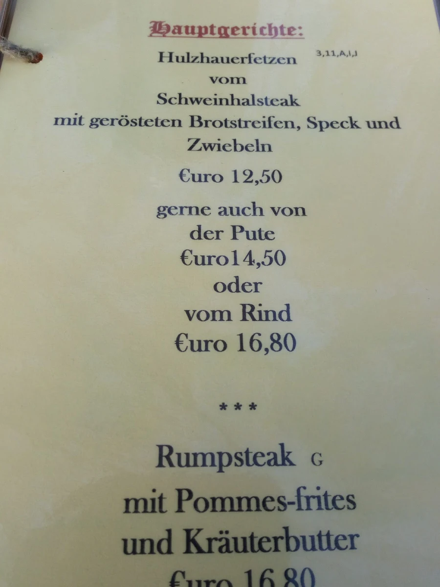 Speisekarte photo 8