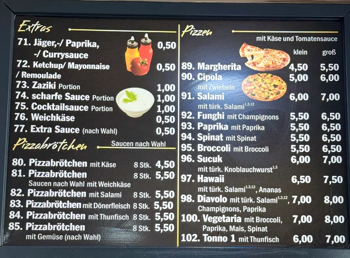Speisekarte photo 2