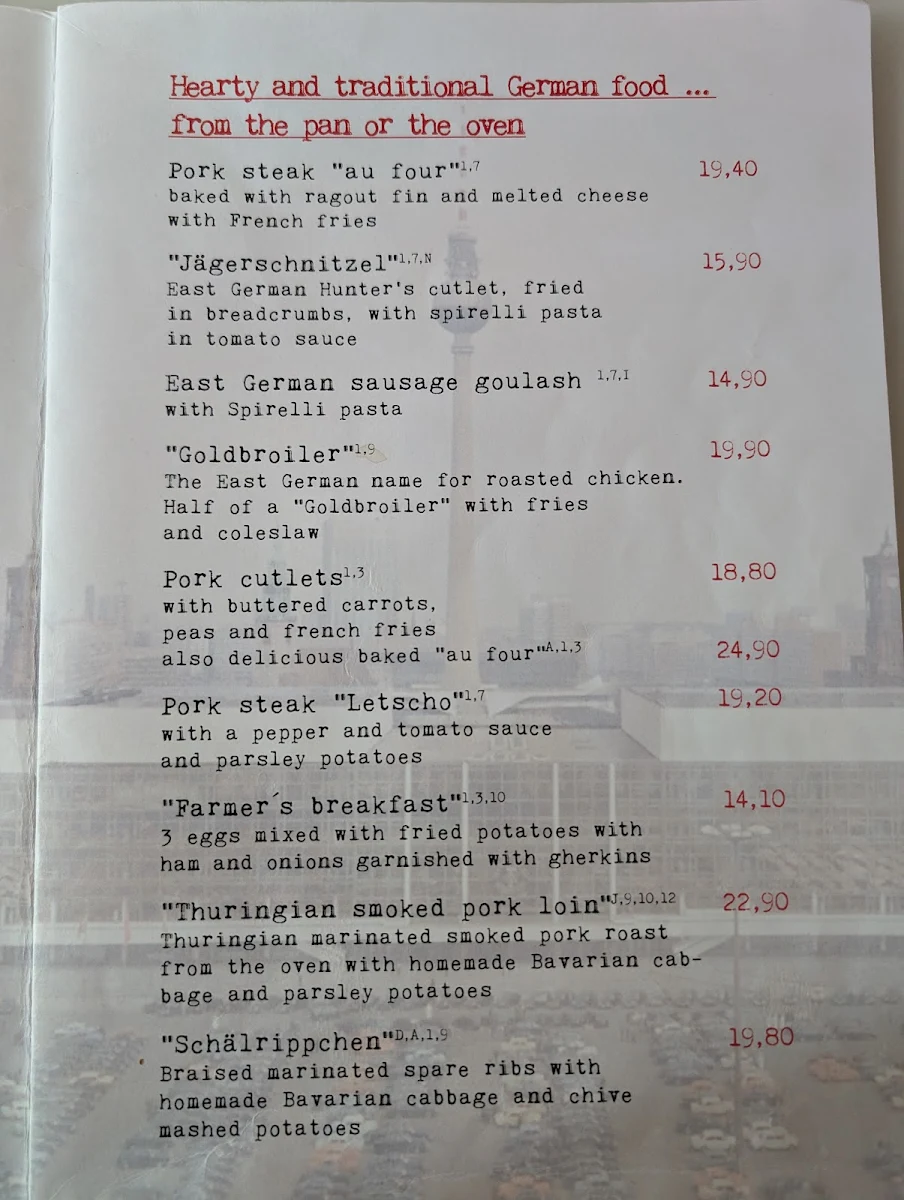 Speisekarte photo 4