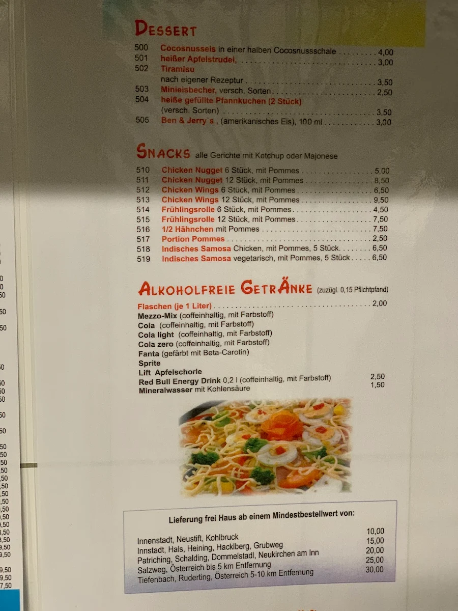 Speisekarte photo 2