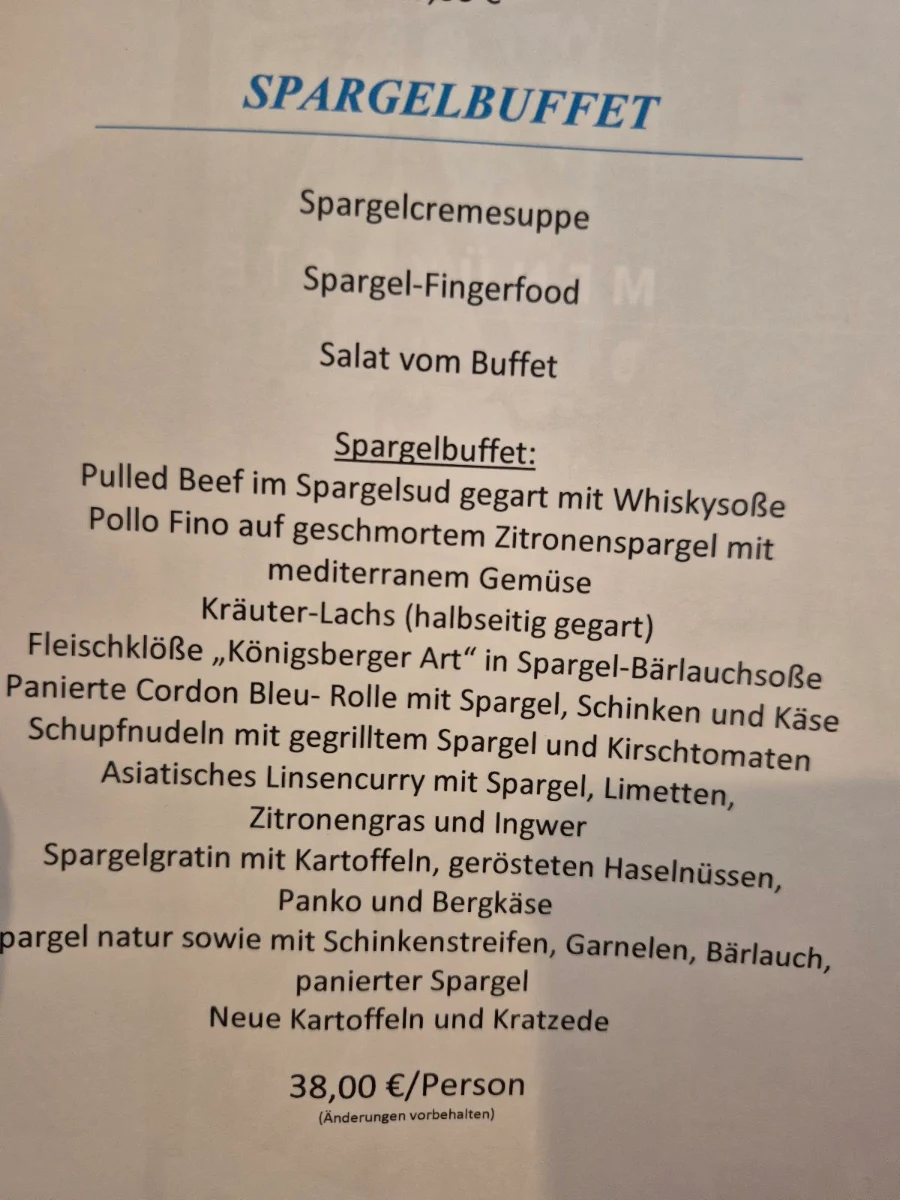 Speisekarte photo 2