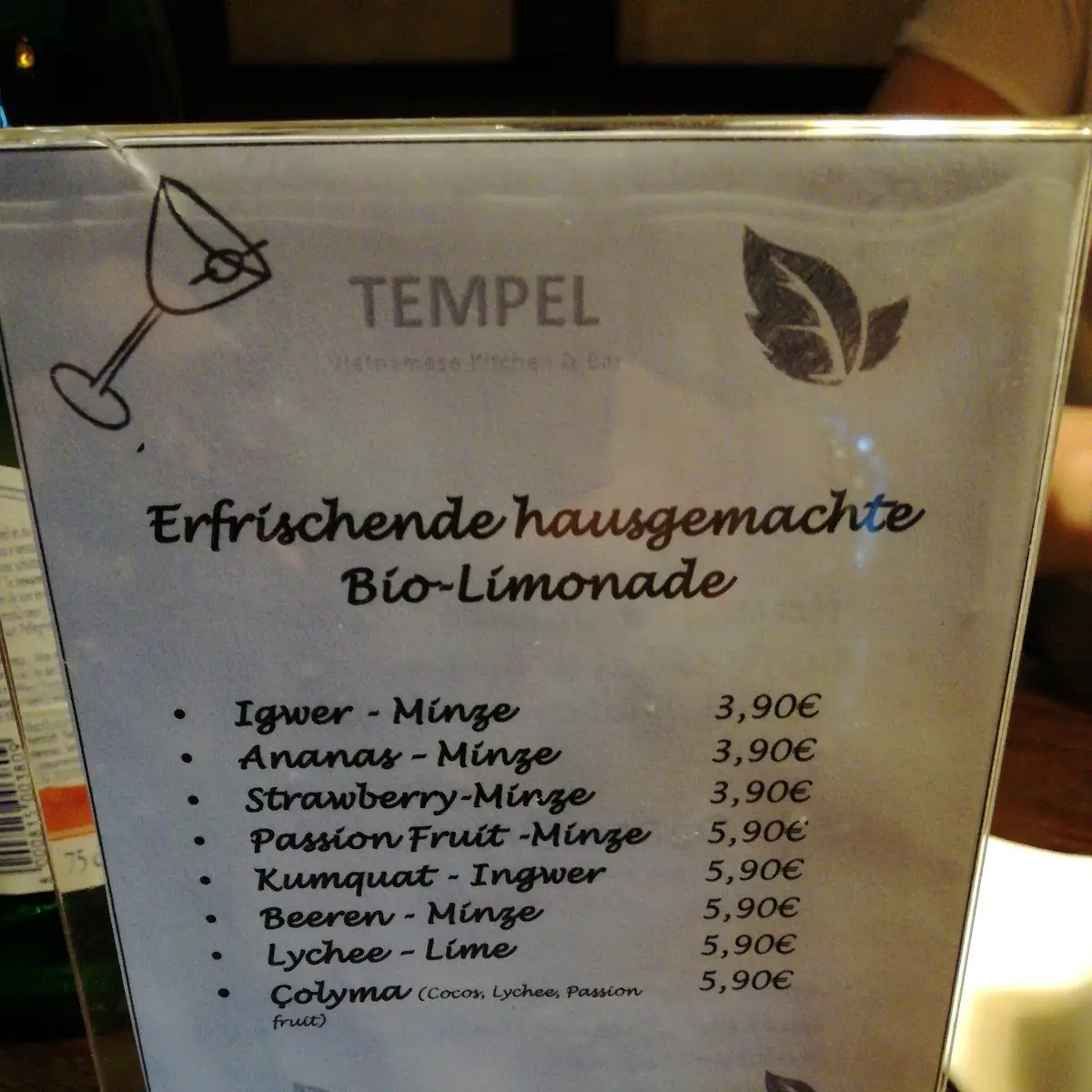 Speisekarte photo 2