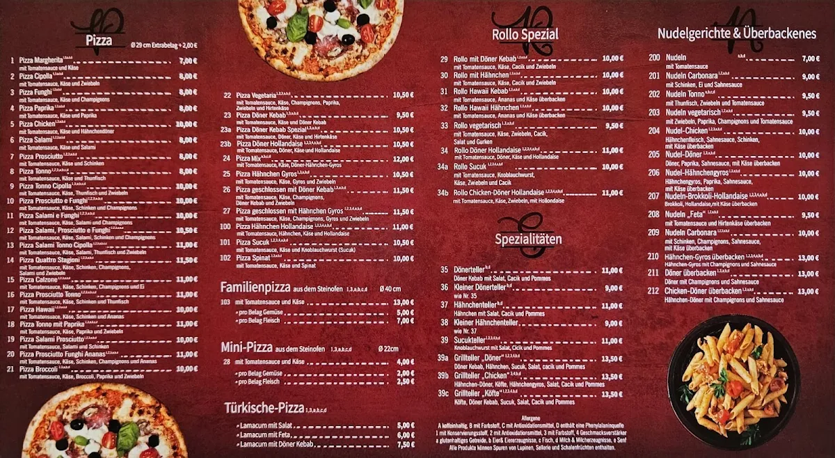 Speisekarte photo 1