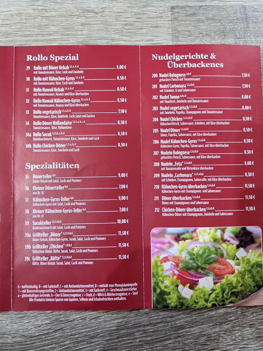 Speisekarte photo 10