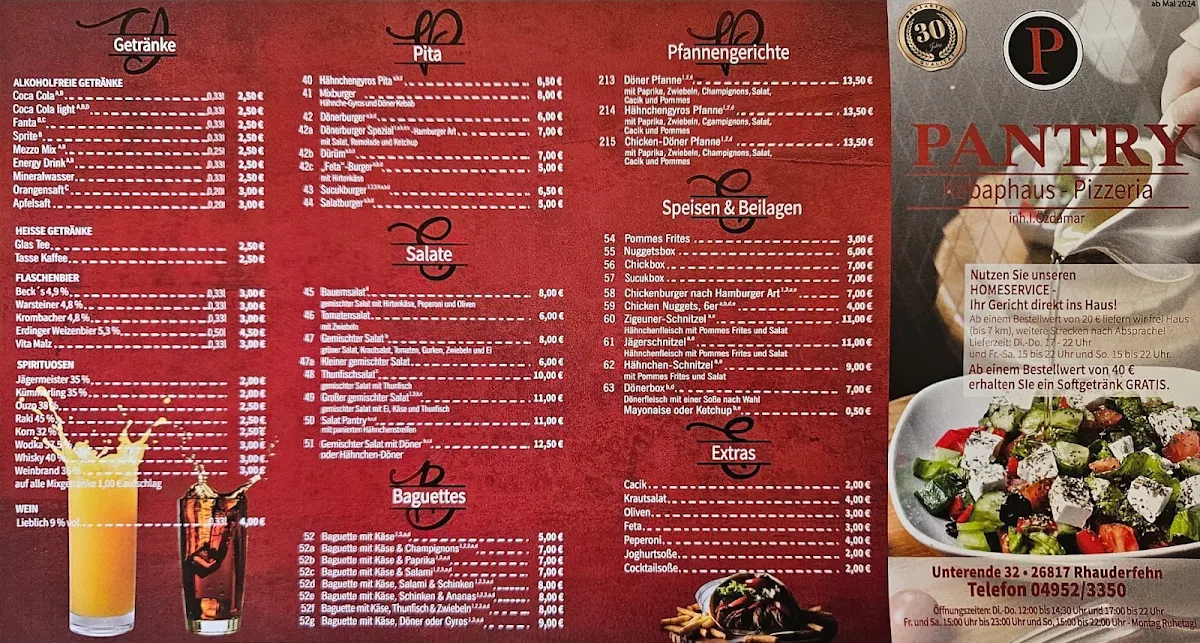Speisekarte photo 3