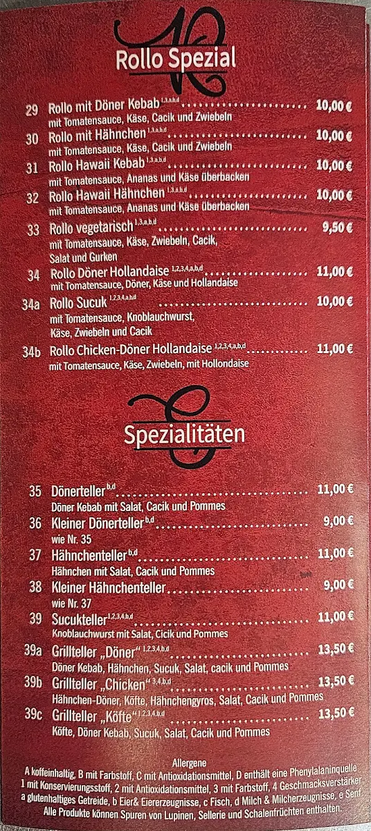 Speisekarte photo 7