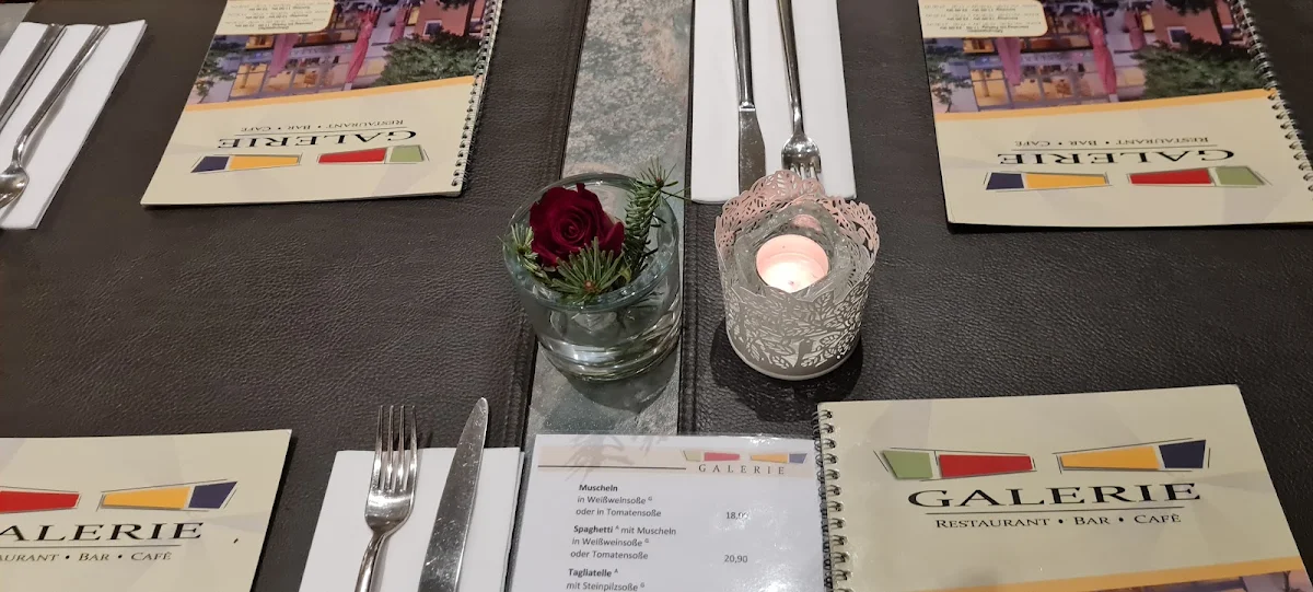 Speisekarte, Restaurant Galerie am Lindenplatz