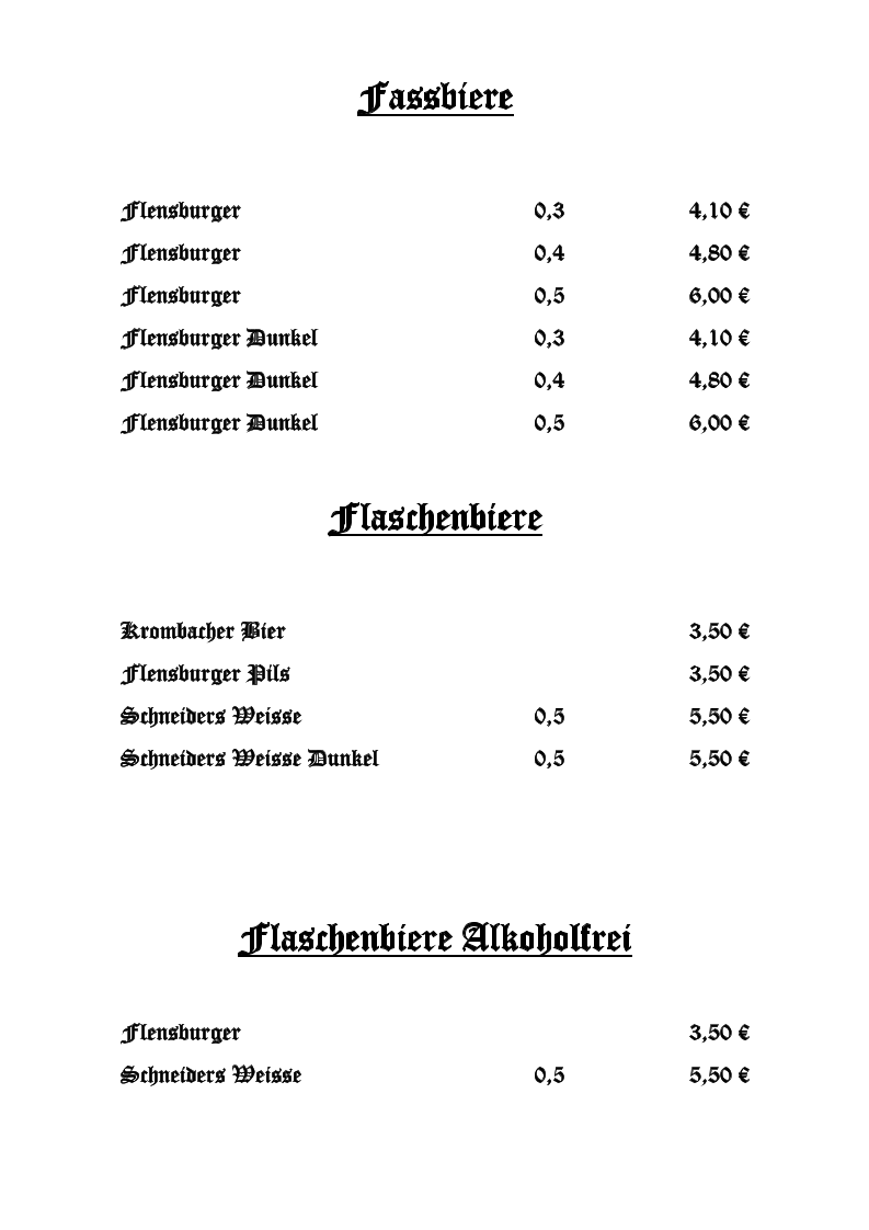 Speisekarte photo 7