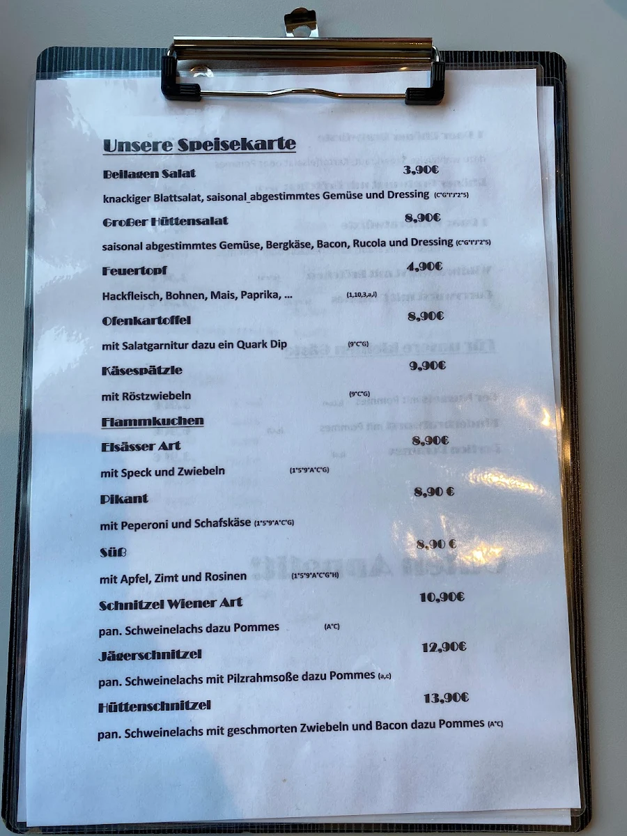 Speisekarte photo 4