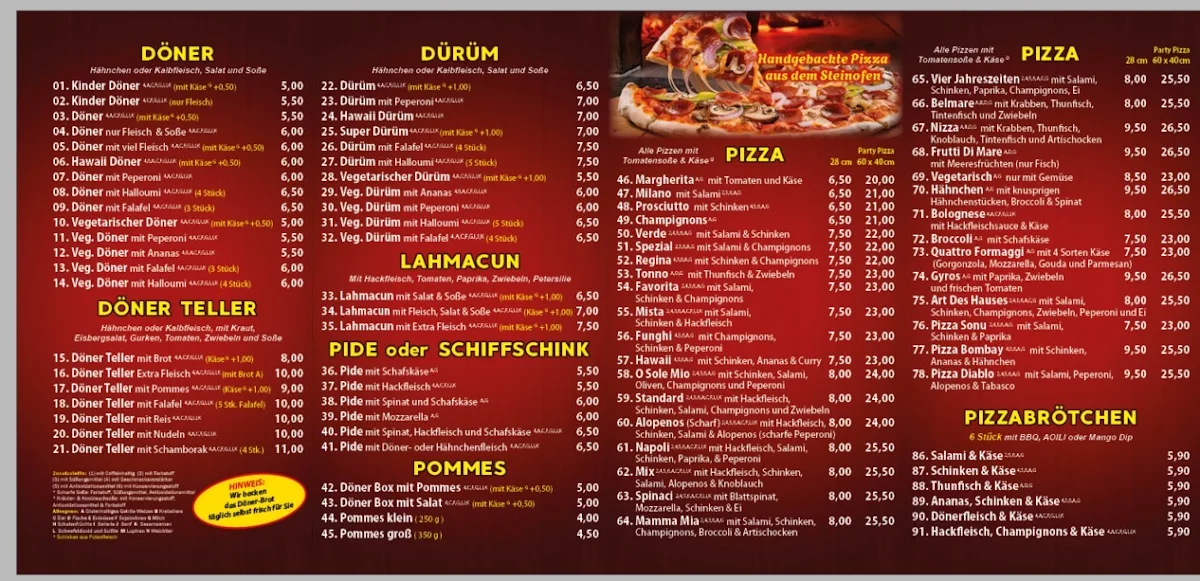Speisekarte photo 9