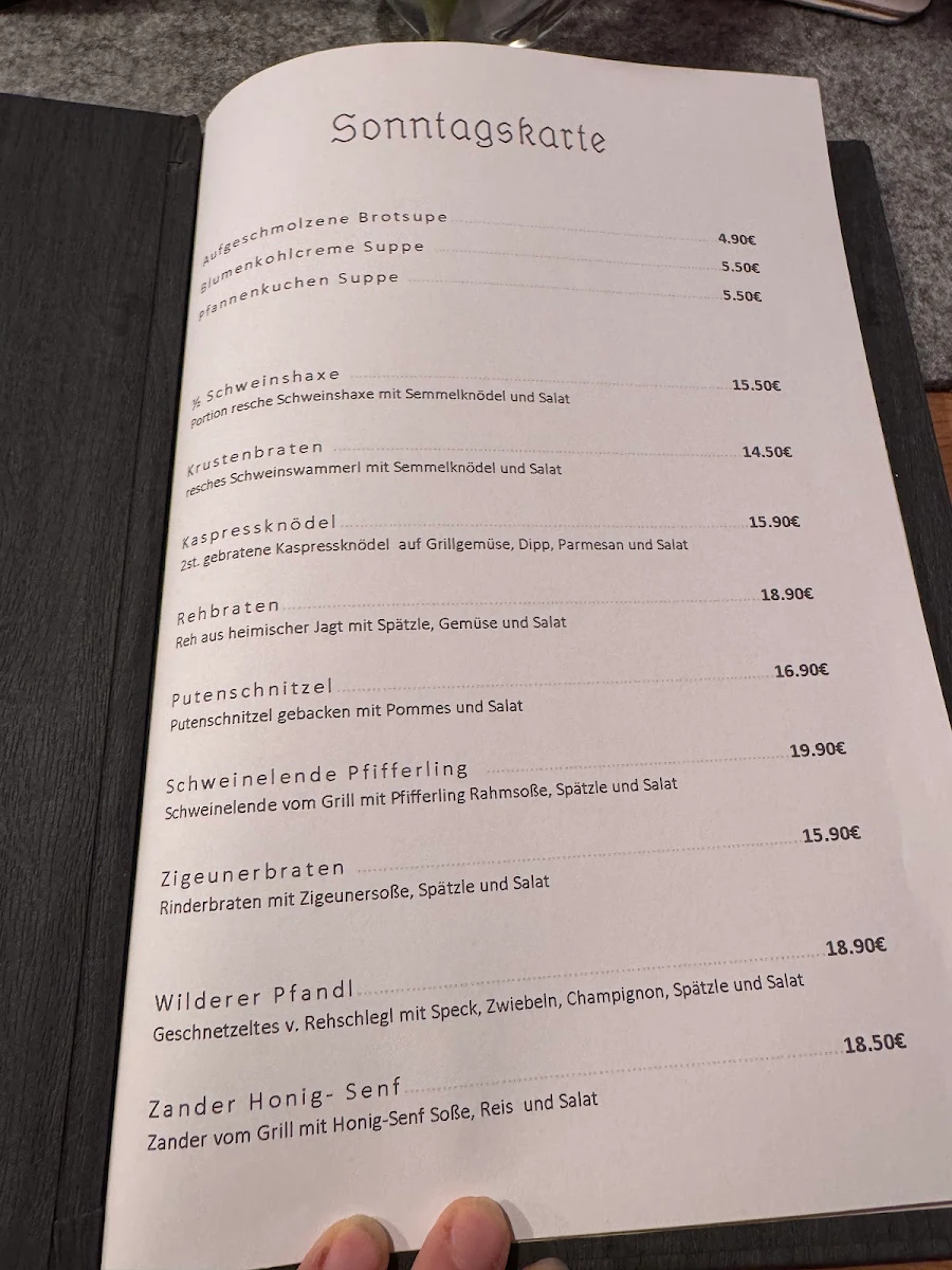 Speisekarte photo 2