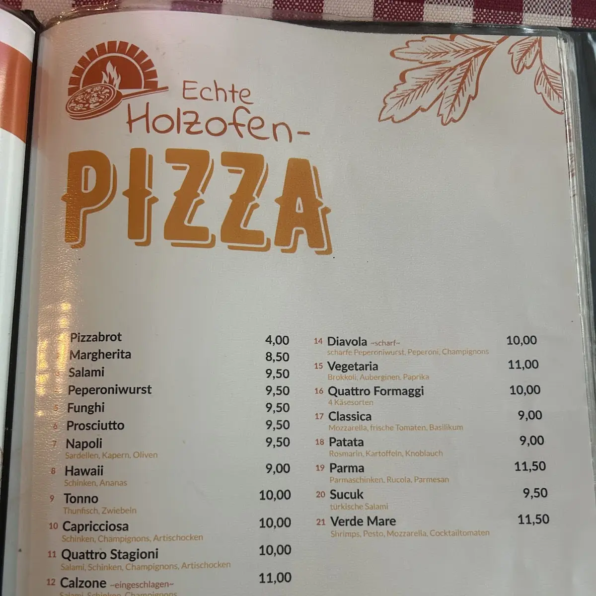 Speisekarte photo 4