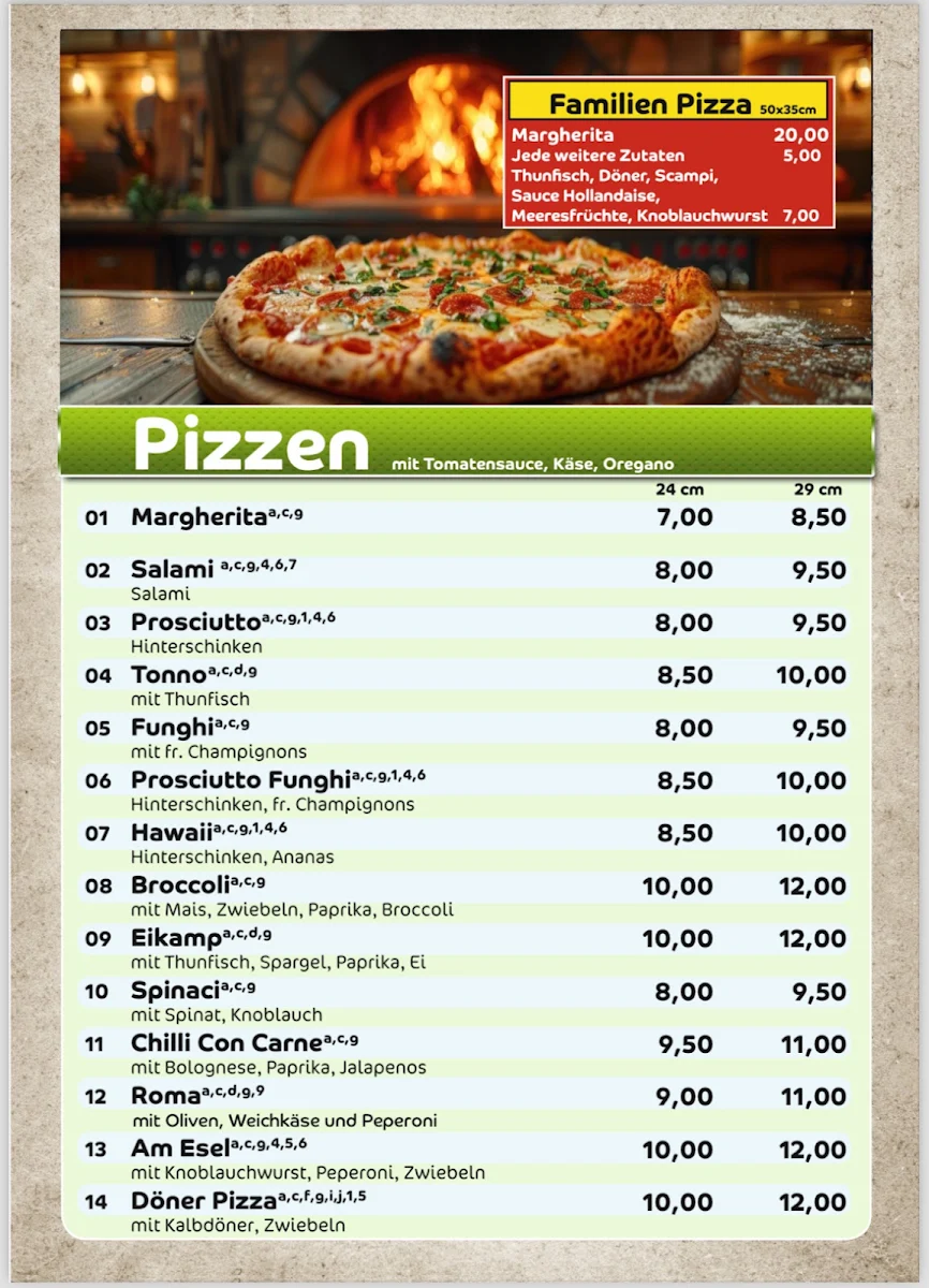 Speisekarte photo 2