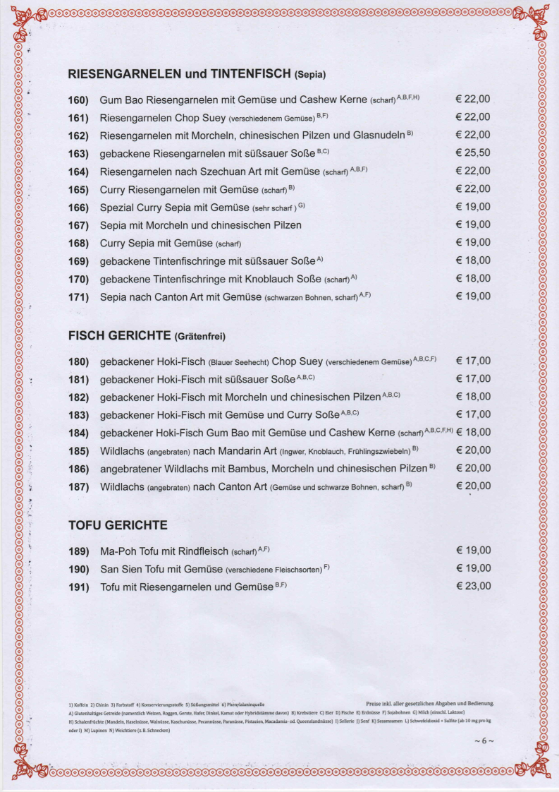 Speisekarte photo 3