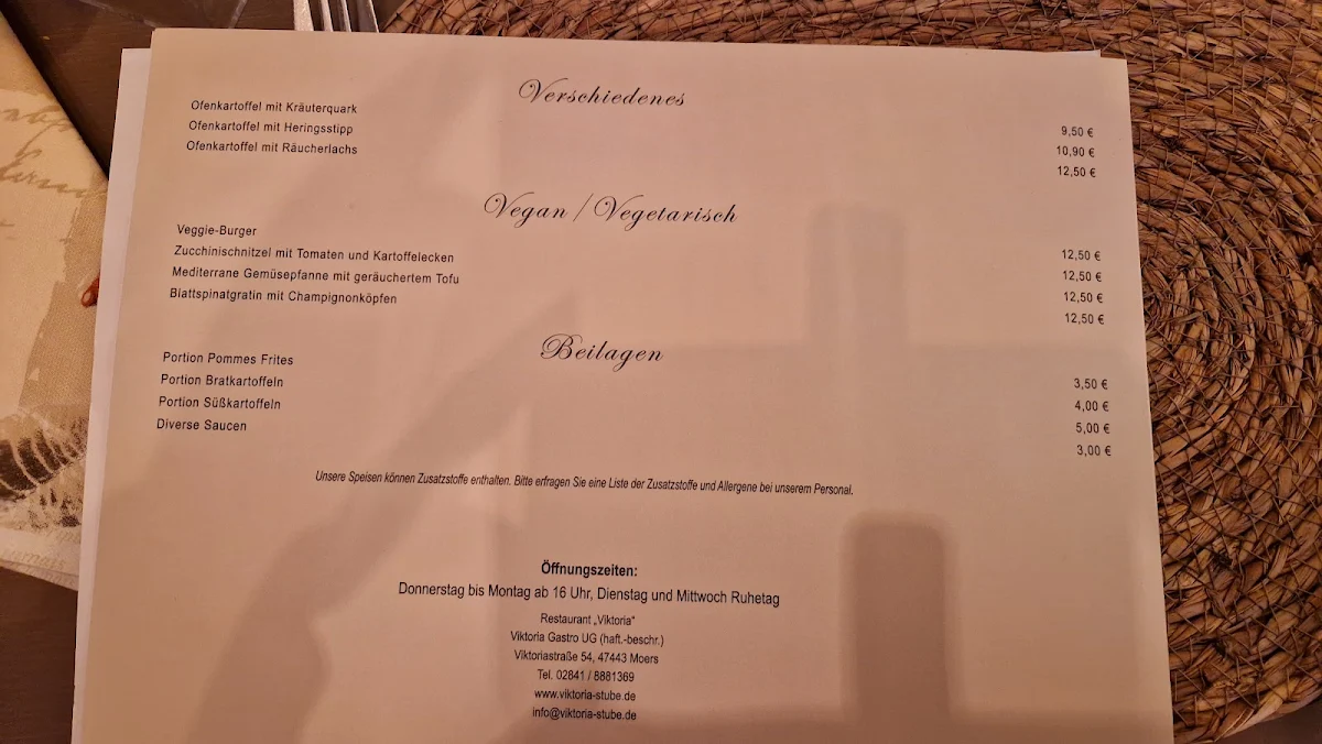 Speisekarte photo 3