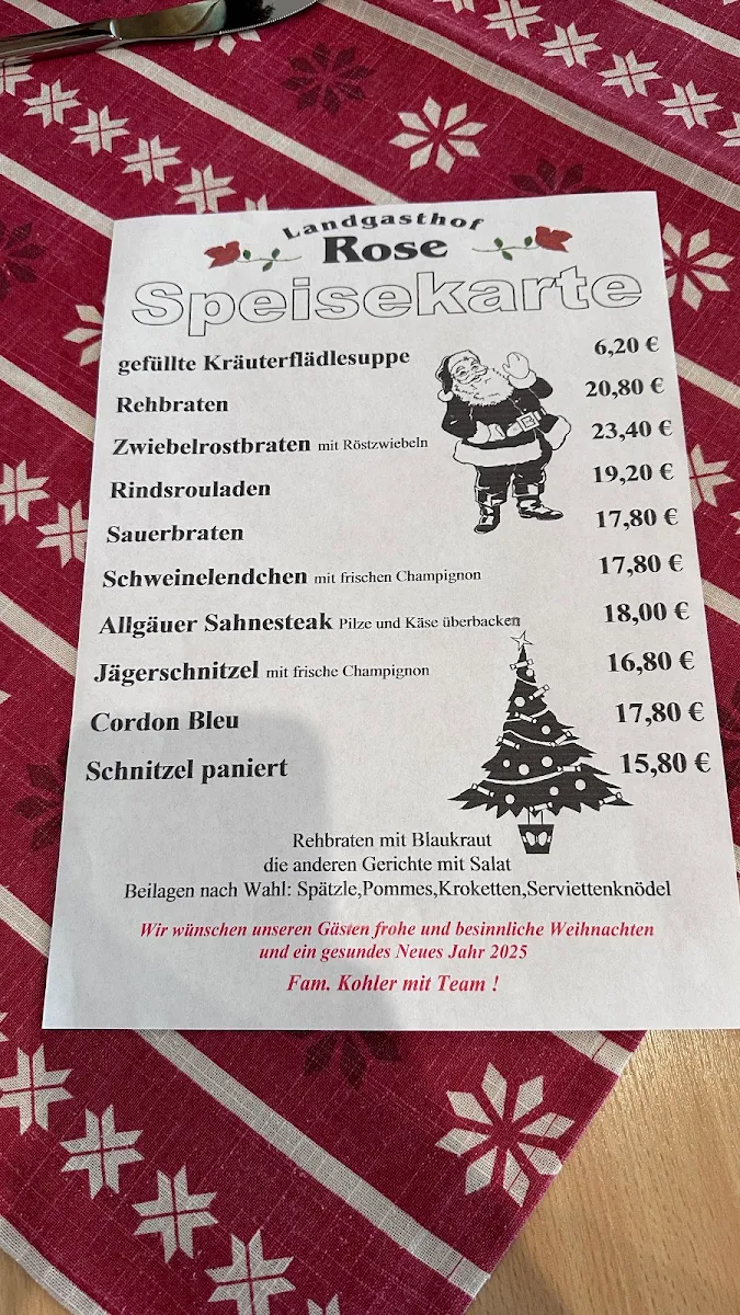 Speisekarte photo 4