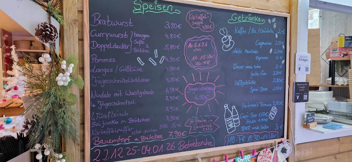 Speisekarte photo 2
