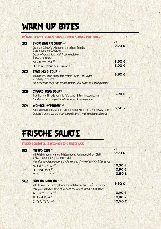 Speisekarte photo 3