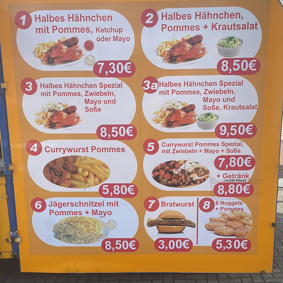 Speisekarte photo 1