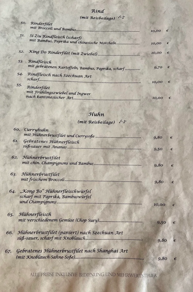 Speisekarte photo 5
